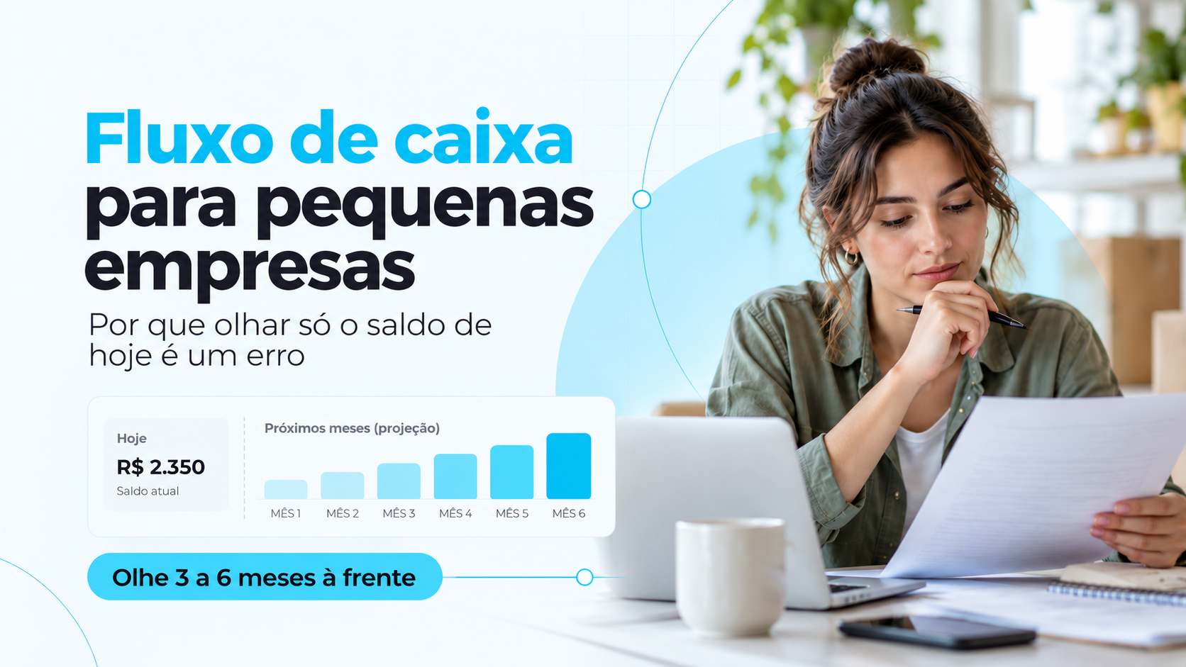 Fluxo de caixa para pequenas empresas e controle financeiro do negócio